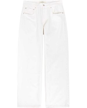 Second Layer Big Papi Relaxed Straight-Leg Jeans - White