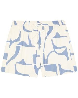 Raith Massira Patterned Woven Swim Shorts - Blue