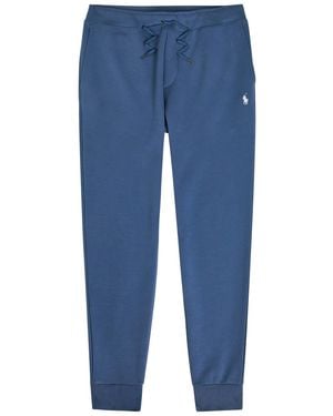 Polo Ralph Lauren Melange Jersey Joggers - Blue