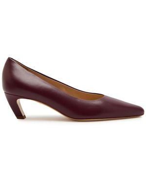 Gabriela Hearst Peggy 50 Leather Court Shoes - Brown