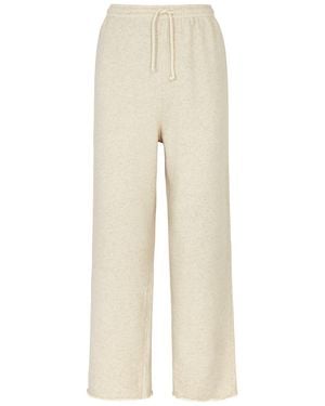 American Vintage Itonay Cotton-blend Joggers - Natural