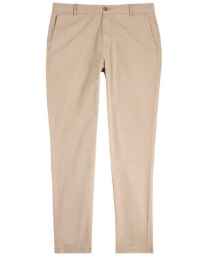 Sunspel Twill Chinos - Natural