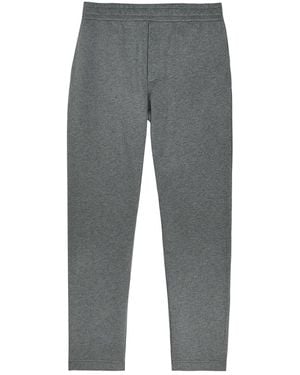 Moncler Tonal Cotton Joggers - Grey