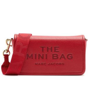 Marc Jacobs The Mini Leather Cross-Body Bag - Red