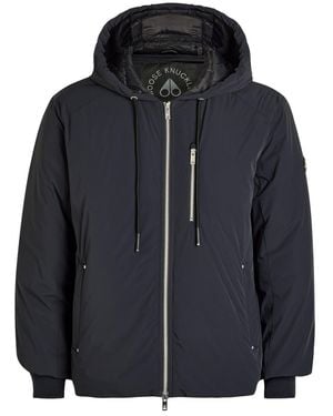 Moose Knuckles Northdale Hooded Shell Jacket - Black