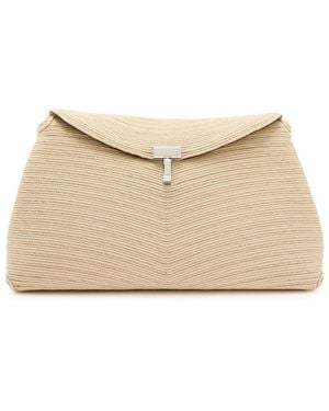 TOTEME T-Lock Rope Clutch - Natural