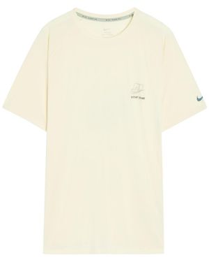 Nike Distant Dreams Jersey Running T-Shirt - Natural