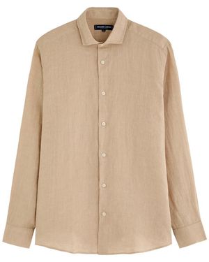 Frescobol Carioca Antonio Linen Shirt - Natural