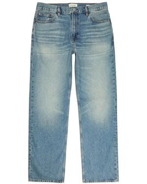 FRAME Relaxed Straight-Leg Jeans - Blue