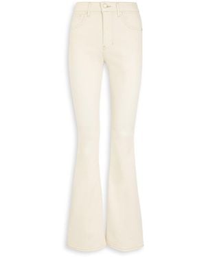 Veronica Beard Beverly Flared-Leg Jeans - White