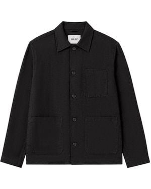 NN07 Morgan Linen Jacket - Black
