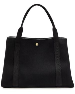 Rue de Verneuil Traversée M Whip Wool Tote Bag - Black