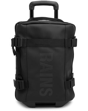 Rains Texel Cabin Mini Rubberised Suitcase - Black
