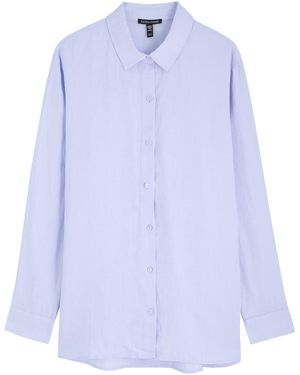 Eileen Fisher Linen Shirt - Blue