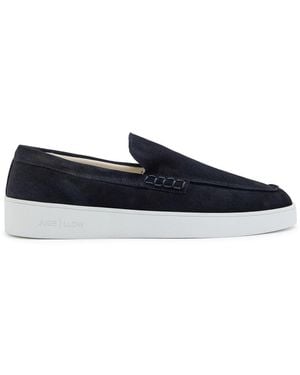 Jude Llow Jacqués Suede Loafers - Blue