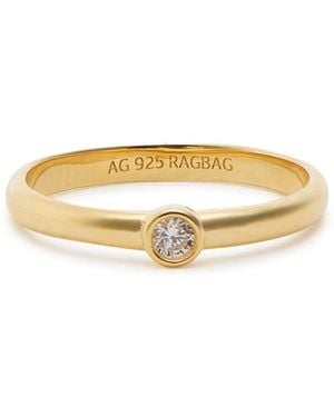 RAGBAG Odile Mini 18Kt-Plated Ring - Metallic