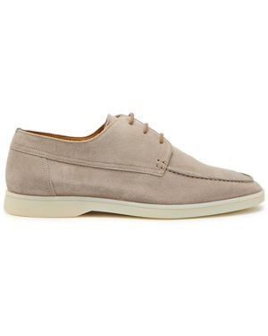 Aurélien Boat Suede Loafers - Brown