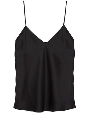Simone Perele Dream Silk Camisole Top - Black
