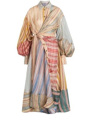Zimmermann Striped Pattern Dress - Multicolor