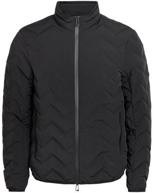 Emporio Armani Water-Repellent Padded Stretch-Nylon Jacket - Black