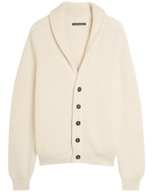 Begg x Co Andrew Knit Cashmere And Cotton-Blend Cardigan - Natural