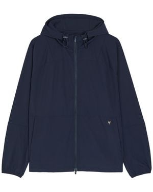 Now You Live Overton Hooded Stretch-Nylon Jacket - Blue