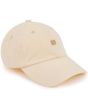 Acne Studios Cunov Cotton Cap - Natural