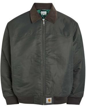 Carhartt Santa Fe Alumni Nylon-Twill Jacket - Grey
