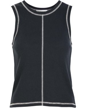 YMC Dot Cotton Tank - Black