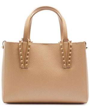 Christian Louboutin Cabata Small Leather Tote - Natural