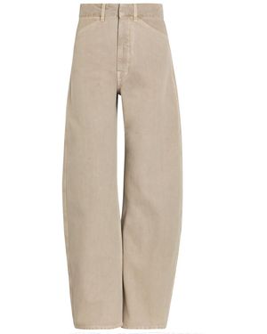 Lemaire Barrel-Leg Jeans - Natural