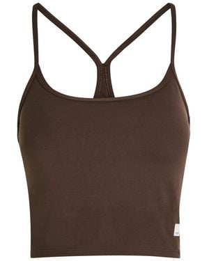 Vuori All The Feels Stretch-Jersey Tank - Brown