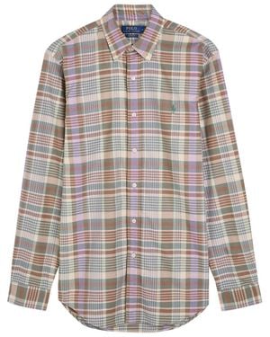 Polo Ralph Lauren Checked Cotton Shirt - Green
