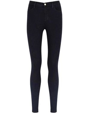 J Brand Maria High-Rise Skinny Jeans - Blue