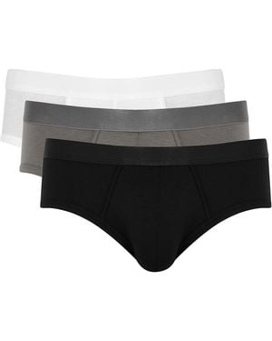 CDLP Stretch-Lyocell Y-Briefs - Black