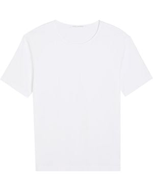 Maria McManus Crew-Neck Cotton T-Shirt - White