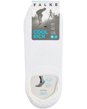 FALKE Cool Kick Jersey Trainer Socks - White