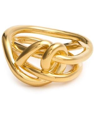 Completedworks Thread 18Kt Vermeil Ring - Metallic