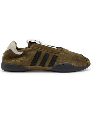 Adidas x Song For the Mute X Sftm Taekwondo Mei Suede Trainers - Green