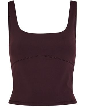 Vuori Alltheform Stretch-Jersey Tank - Purple
