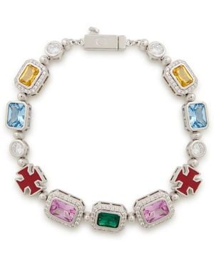 CERNUCCI Multi Gemstone Motif Bracelet - Multicolour