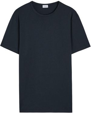 L'Estrange Classic Cotton T-Shirt - Blue
