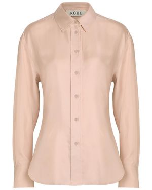 Rohe Silk Shirt - Natural