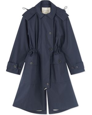 Jigsaw Arden Shell Parka - Blue
