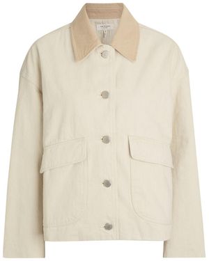 Rag & Bone Natalia Canvas Jacket - Natural