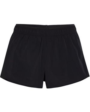 Literary Sport Dori Stretch-Jersey Shorts - Black