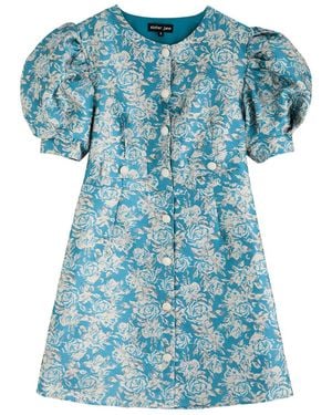【英国発Sister Jane】Ruby floral brocade maxi dress Sister Jane Ruby Floral Brocade Maxi Dress Red Sister Jane
