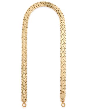 Rabanne Nano Disc Bag Strap - White