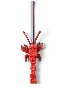 Mulberry Lobster Bag Charm - Red