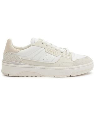 Axel Arigato Clay Panelled Leather Trainers - White